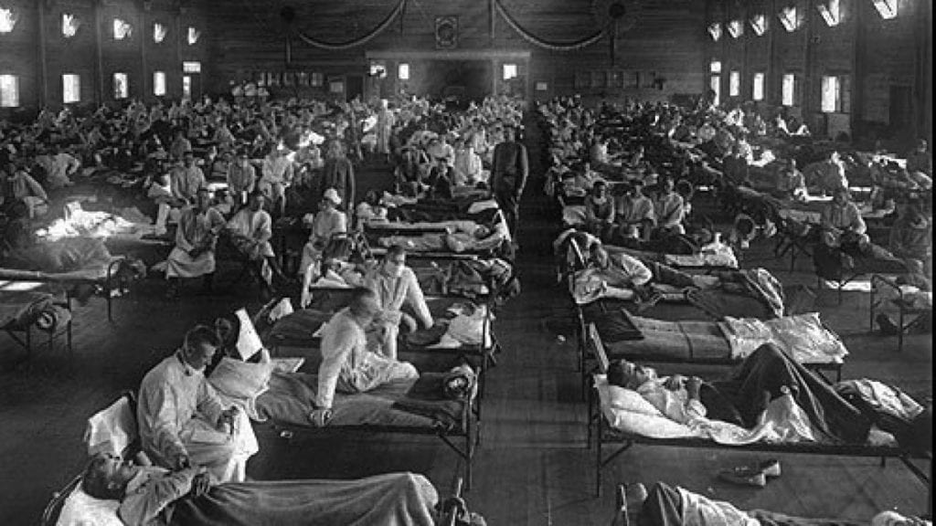 Photos from the 1918 spanish flu pandemic