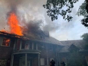Famed Journalist Arthur Brisbane's Abandoned Children's "Asylum" Destroyed in Fire