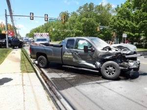 Five Treated for Minor Injuries in Truck vs. Truck vs. Boat Crash