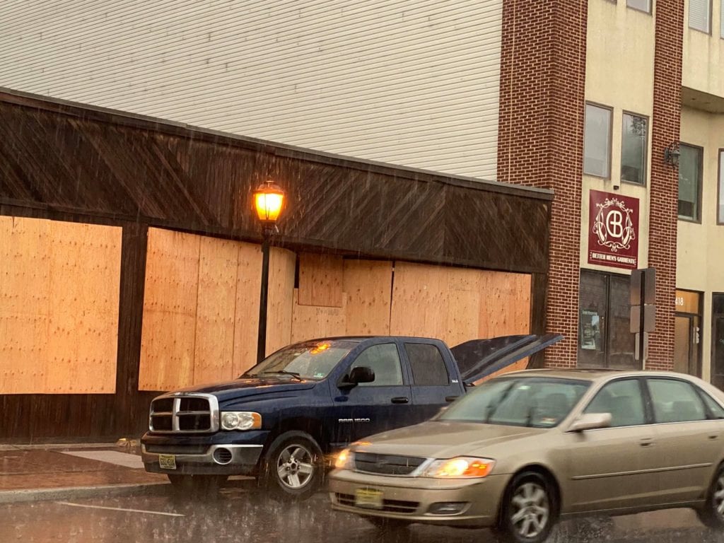 Downtown Lakewood Business Owners Board Up Storefronts Ahead of BLM Protest