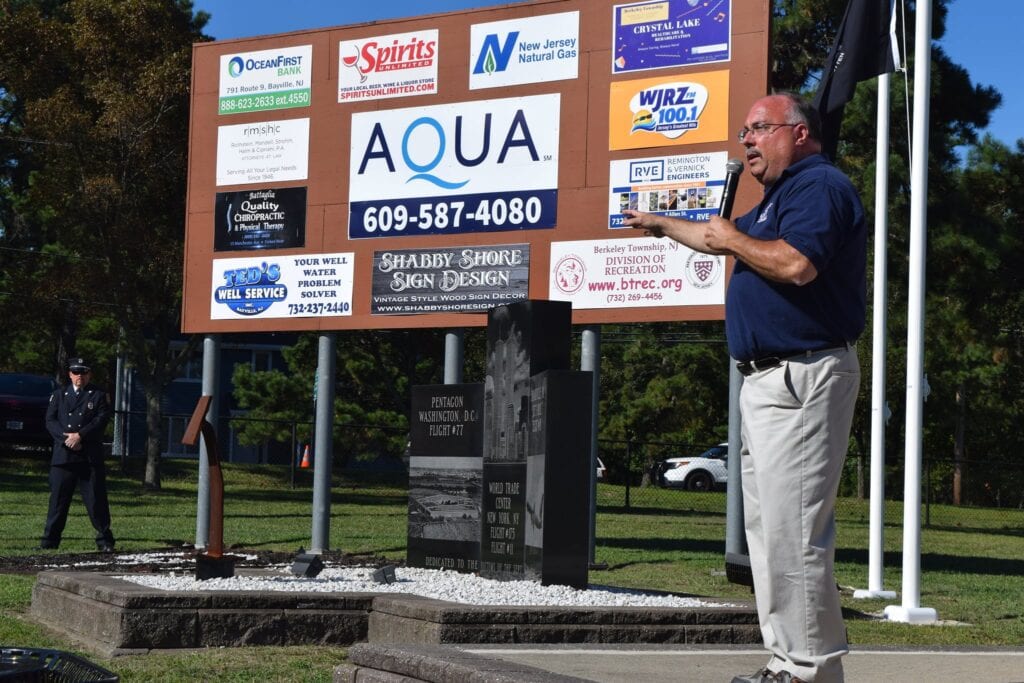 Berkeley Township Pays Respect to Those We Lost During 9-11