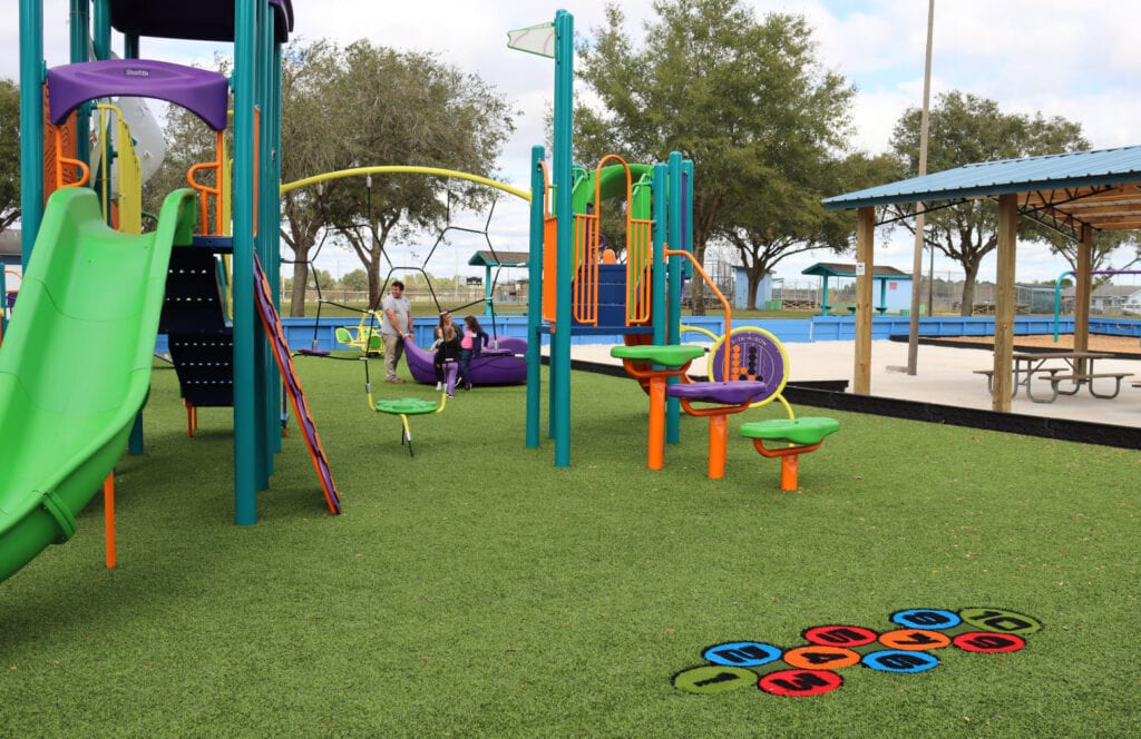 Check out this awesome new ADA compliant playground at Anderson Snow Park