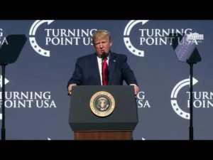 President trump delivers remarks at turning point usa student action summit