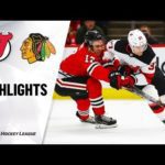 NHL Highlights | Devils @ Blackhawks 12/23/19