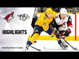 NHL Highlights | Coyotes @ Predators 12/23/19