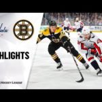 NHL Highlights | Capitals @ Bruins 12/23/19