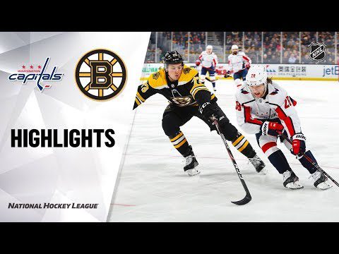 NHL Highlights | Capitals @ Bruins 12/23/19