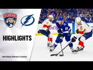 NHL Highlights | Panthers @ Lightning 12/23/19