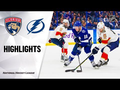 NHL Highlights | Panthers @ Lightning 12/23/19