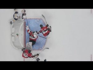 Craig anderson channels dominik hasek for insane save