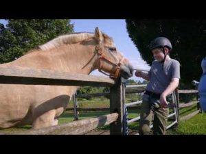 Nj. Com report: unbridled enthusiasm touches kids with special needs