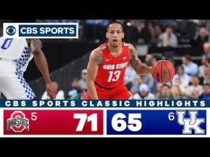 Ohio state vs kentucky highlights: #5 buckeyes look solid in win against #6 wildcats | cbs sports