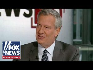 Fox news report: bill de blasio hits back at trump over homelessness crisis
