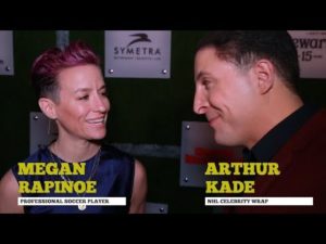 Megan Rapinoe, Shaq, and Noah Schnapp join NHL Celebrity Wrap to discuss admiration for NHL