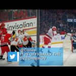 Twitter reacts to Svechnikov’s lacrosse-style goals