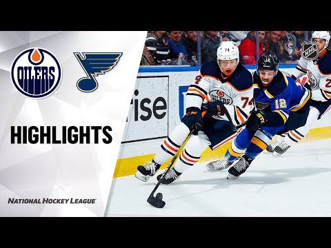 NHL Highlights | Oilers @ Blues 12/18/19