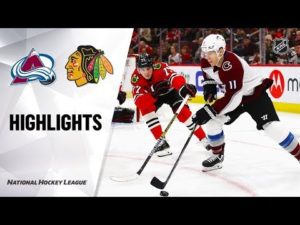 NHL Highlights | Avalanche @ Blackhawks 12/18/19