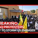 World News: Hundreds of Iraqi mourners try to storm US Embassy in Baghdad