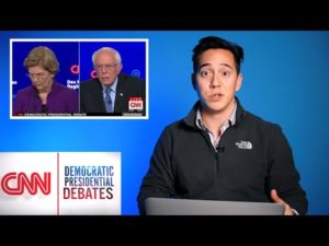 Reporter reacts to cnn democratic debate