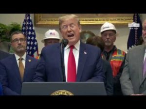 President trump announces proposed national environmental policy act regulations