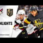 NHL Highlights | Coyotes @ Golden Knights 12/28/19