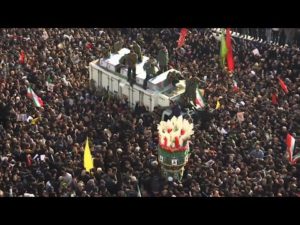 Ap: crowds in tehran mourn slain general soleimani