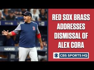 Press Conference: Red Sox address “mutually parting ways” with manager Alex Cora | CBS Sports HQ