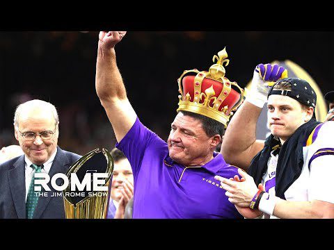 Ed Orgreon Is The King Of New Orleans After LSU National Championship | The Jim Rome Show