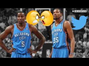 Kevin durant loves twitter feuds, kendrick perkins calls westbrook mr. Thunder | cbs sports hq