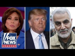 Fox news report: judge jeanine: killing soleimani needed to happen, trump was the man to do it