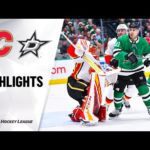 NHL Highlights | Flames @ Stars 12/22/19