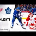 NHL Highlights | Red Wings @ Maple Leafs 12/21/19