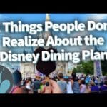 11 Things People Don’t Realize About the Disney Dining Plan!
