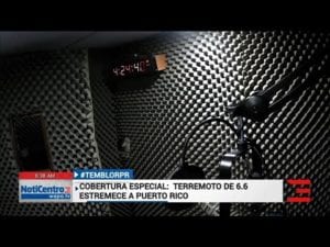 AP: Puerto Rico earthquake caught on camera