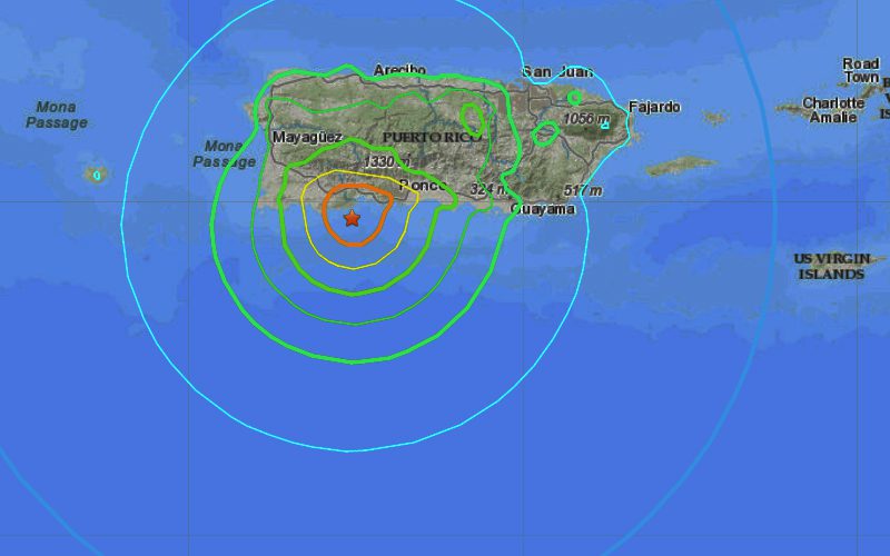6.5 Earthquake Strikes Puerto Rico