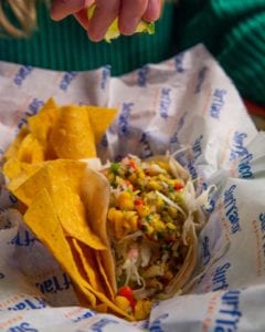 Surf taco suspends in-housing dining, bar service, offers curbside pickup