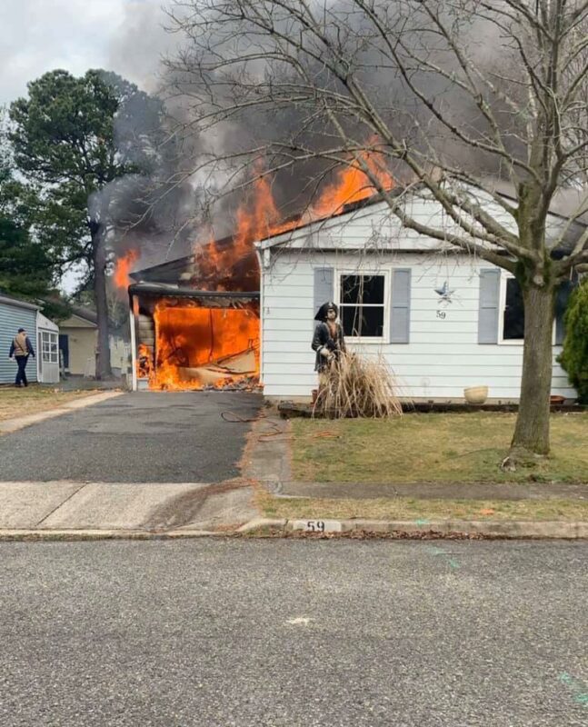 Fire Destroys Home in Holiday City at Berkeley