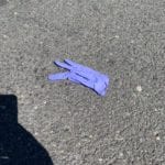 Attention Shoppers: Nobody Wants to Pick Up Your Coronavirus Diseased Infected Gloves in the Supermarket Parking Lot