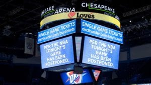 Nba latest victim of coronavirus march madness, suspends season