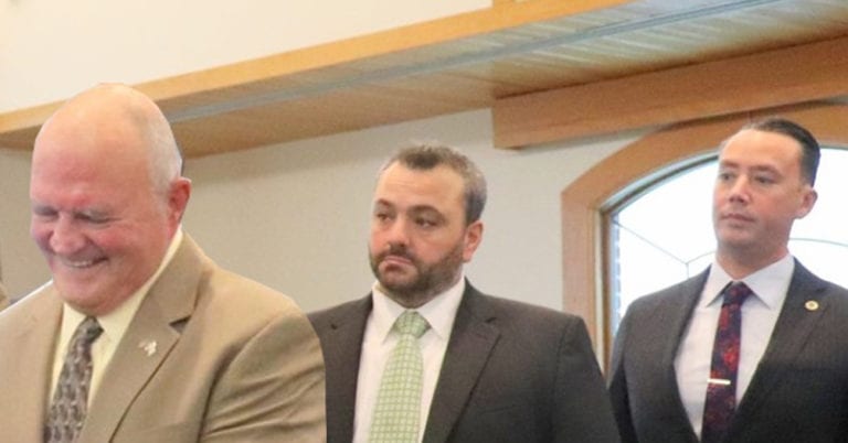 Charge filed against toms river mayor mo hill, b. A. Lou amoroso alleging healthcare fraud - photo licensed by shore news network.