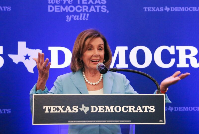 Watch Nancy Pelosi Panhandling for 10 Bucks Shortly Before COVID-19 Pandemic for Re-Election