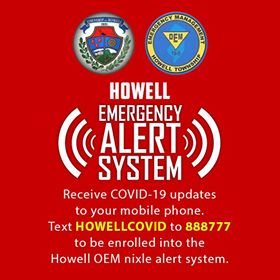 Howell Township Launches COVID-19 Text Alert System