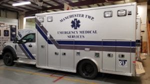 Manchester mayor commends newly christened ems service