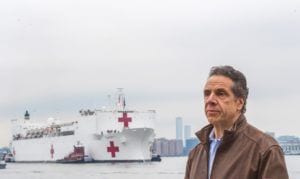 Ny governor cuomo to deploy national guard to seize upstate hospital respirators for use in new york city