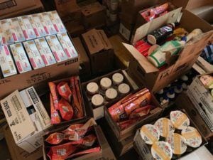 Orthodox community delivers large donation to help hispanic families in need in lakewood