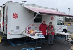 Salvation army seeking food donations to feed workers at ocean county covid-19 test facility