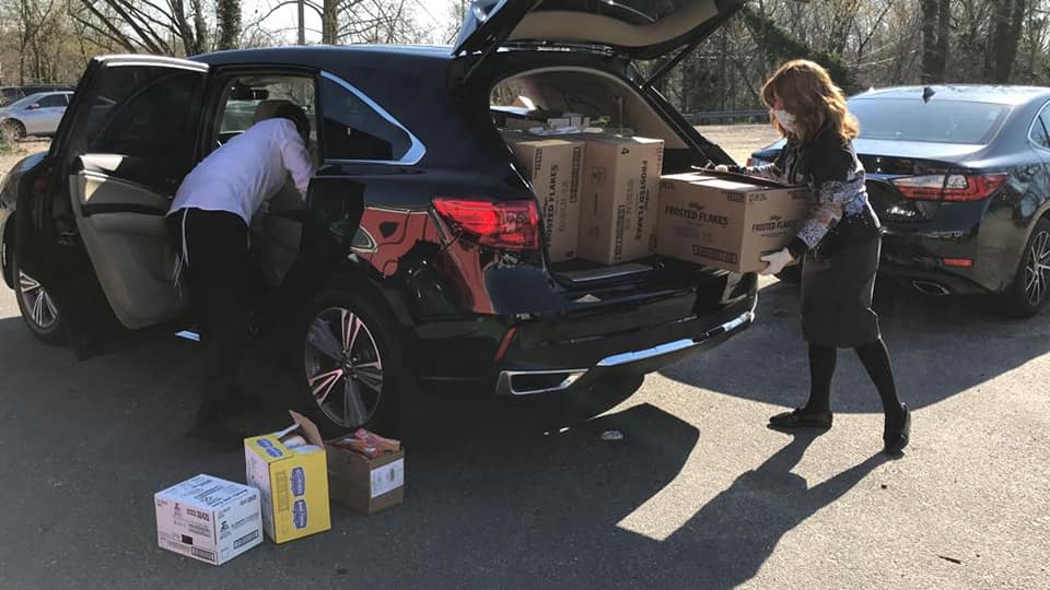 Orthodox Community Delivers Large Donation to Help Hispanic Families in Need in Lakewood