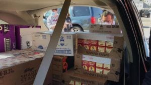 Orthodox community delivers large donation to help hispanic families in need in lakewood