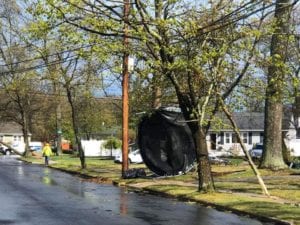 Toms river police say tornado was cause of storm damage on tuesday