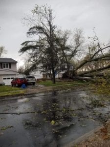 Toms river police say tornado was cause of storm damage on tuesday